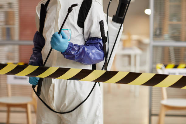 Professional Infectious Disease Decontamination technician working in Pinecrest, FL